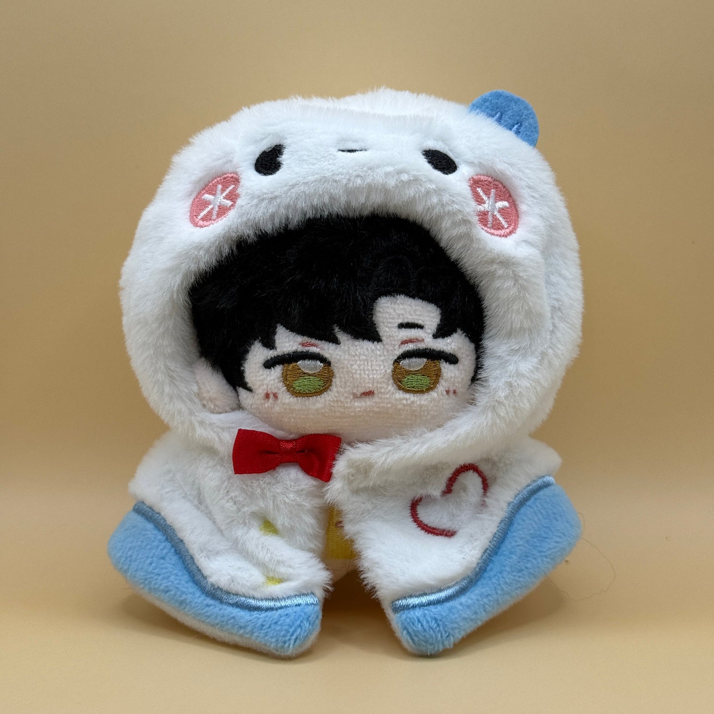 Love and Deepspace | Sylus | Rafayel |Zayne|Xavier Plushie Doll Keychain With Cloak (10 cm)