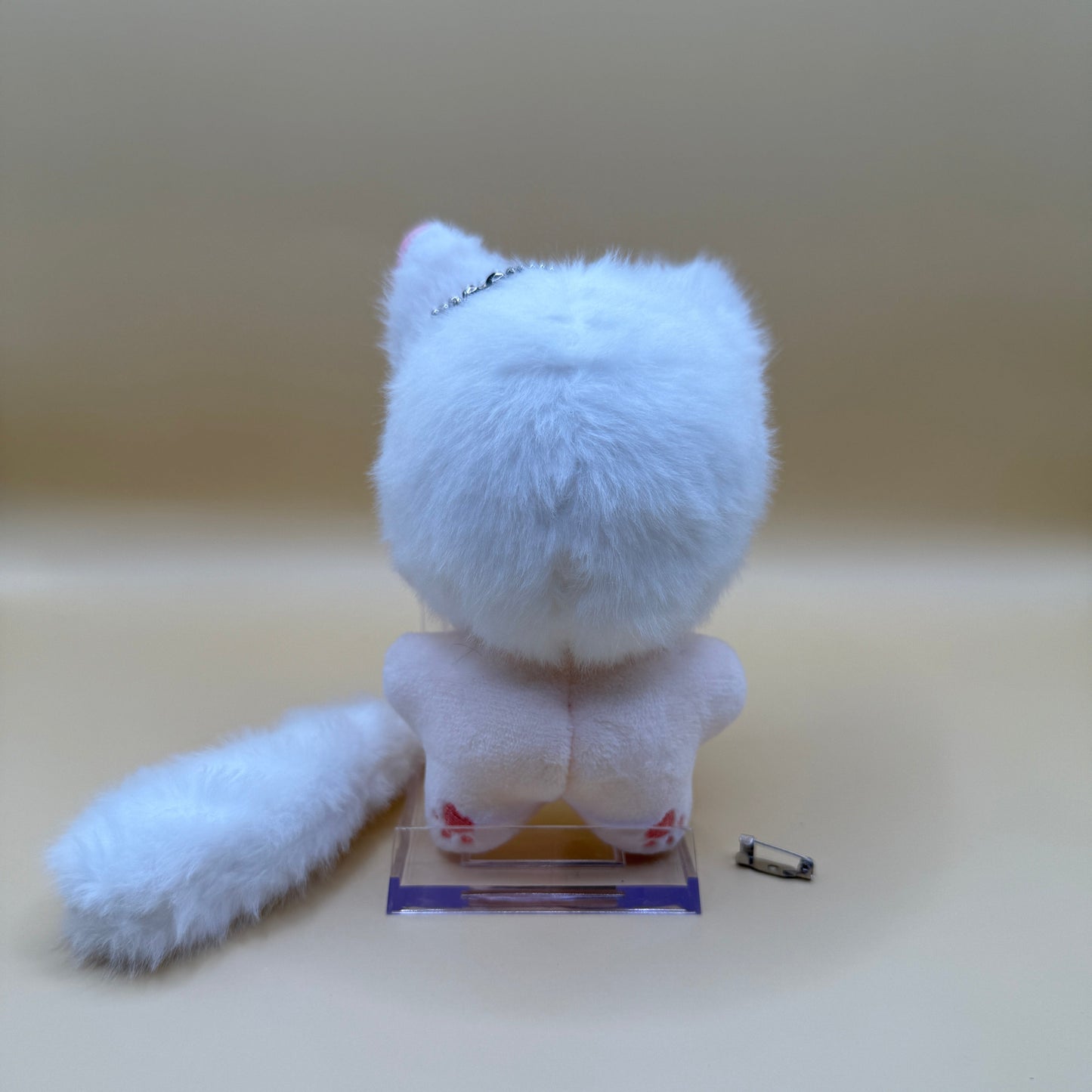 Sylus Angry Face Plush – with Pin-On Tail (10cm)| Love and Deepspace