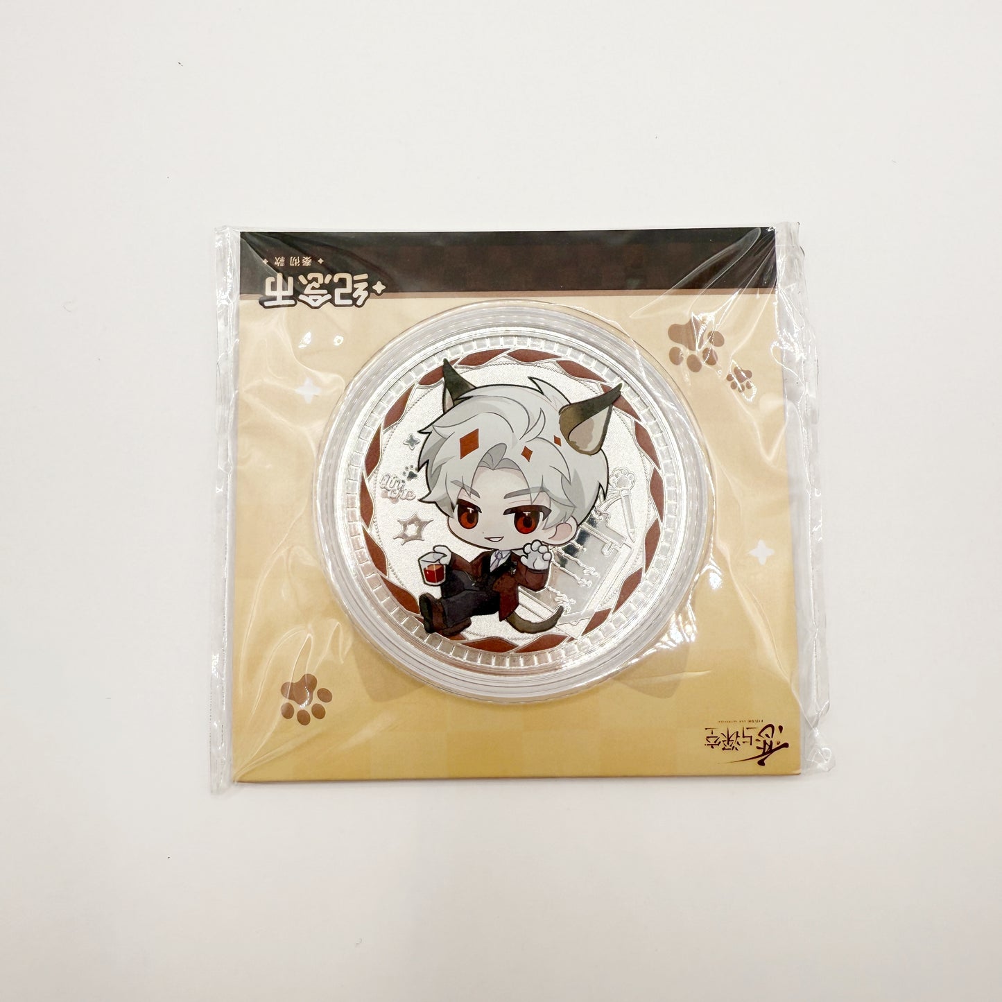[Official Merch] Love and Deepspace & Yuyuan Garden Collaboration ”Meow's Time" Series Commemorative Coin - Xavier | Zayne | Sylus | Rafayel