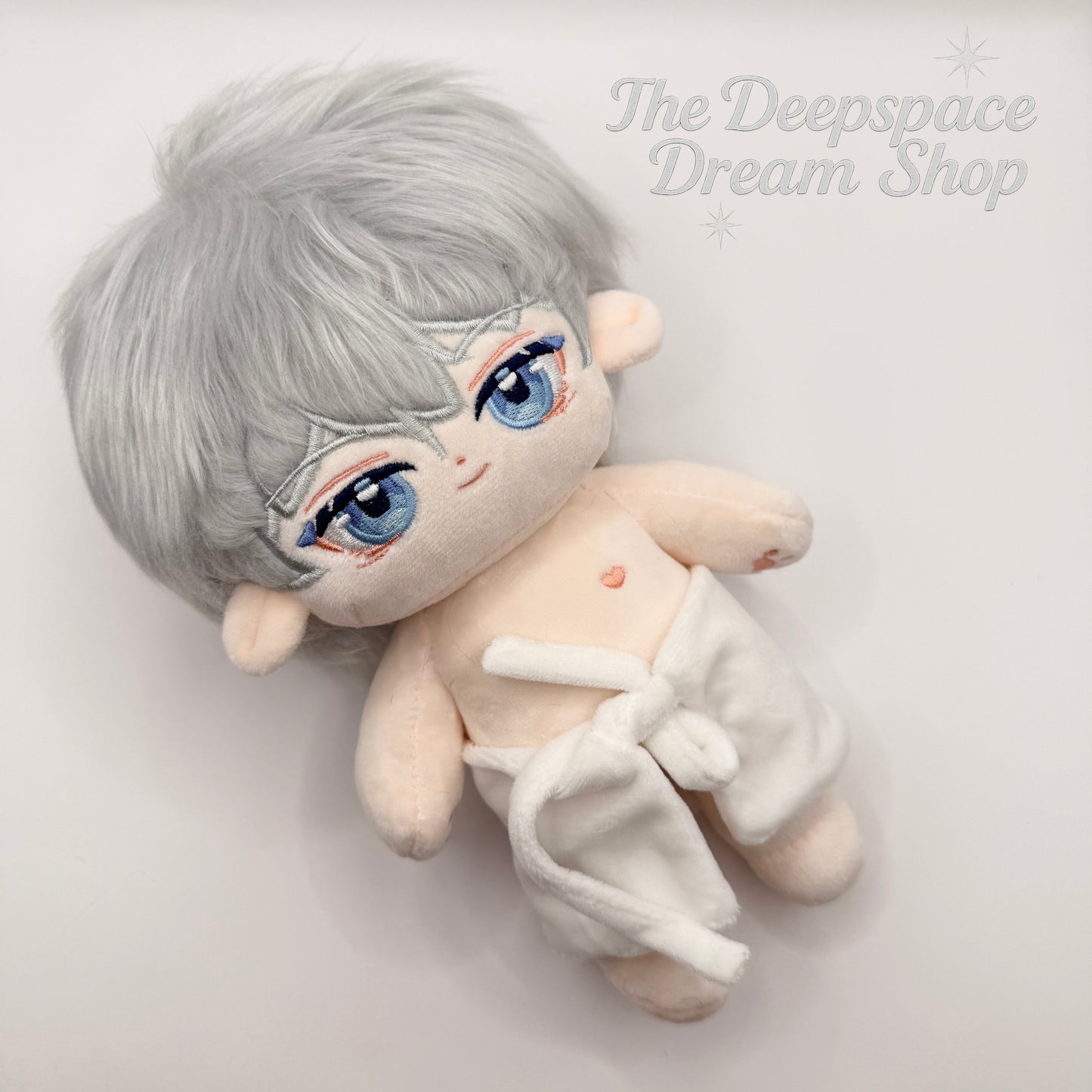 Love and Deepspace Sylus | Xavier | Zayne | Rafayel | Caleb  Plushie (20 cm) with Removable Mini Bath Towel