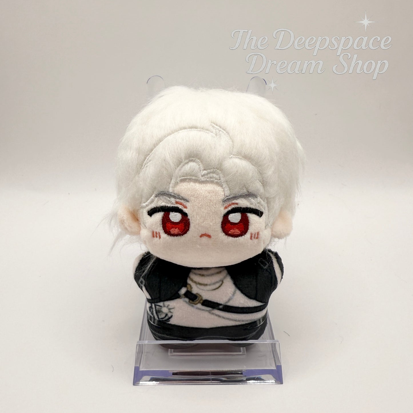 Love and Deepspace | Sylus ｜ Rafayel ｜Zayne｜Xavier | Caleb Plushie Doll Keychain (10cm) - Removable Ear Band