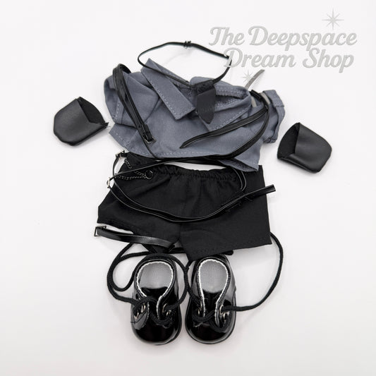 Love and Deepspace outfit set - including Shirt, Pants, Shoes & Accessories for 20cm