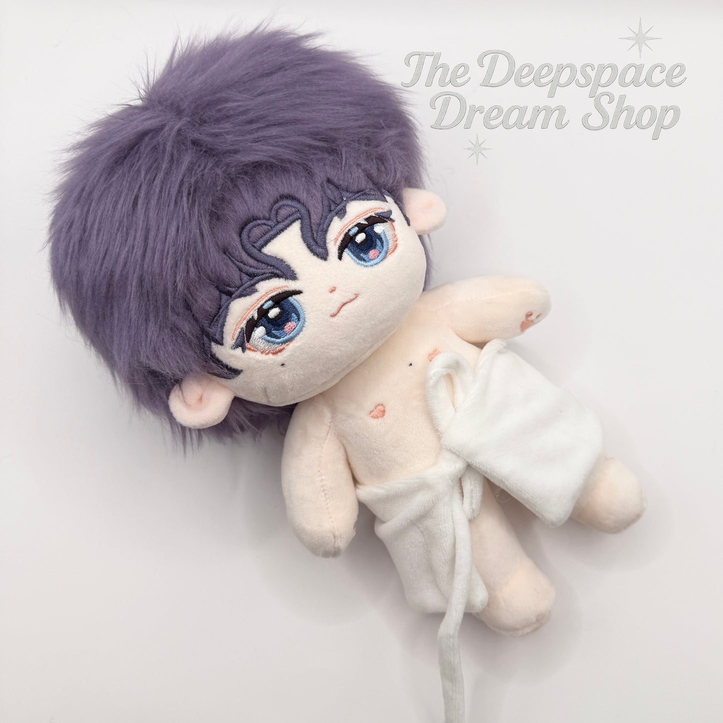 Love and Deepspace Sylus | Xavier | Zayne | Rafayel | Caleb  Plushie (20 cm) with Removable Mini Bath Towel